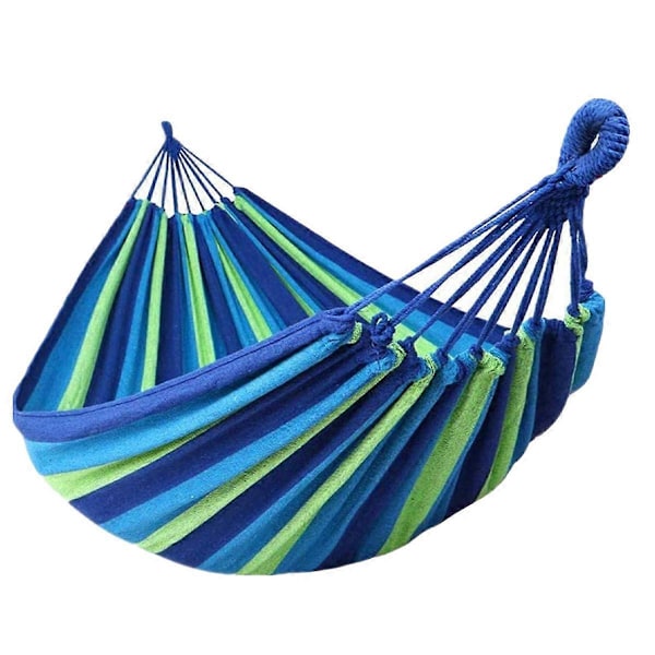 Dubbel Brasiliansk Hängmatta för Två - Extra Stor Bomull 260x150cm (300kg Kapacitet)