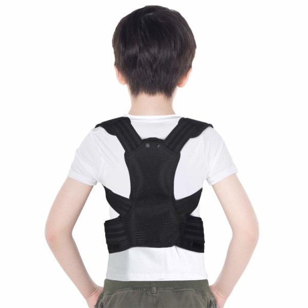 Hållningskorrigerare för barn tonåringar, ryggstöd rygghållningsstöd under kläder för att förbättra