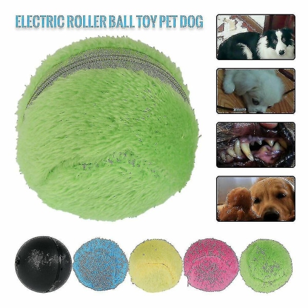 Magic Roller Ball Toy Automatisk Pet Dog Cat Active Rolling