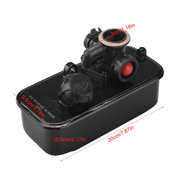 Korvaava Briggs & Stratton polttoainesäiliö ja kaasutin 498809 498809A 494406