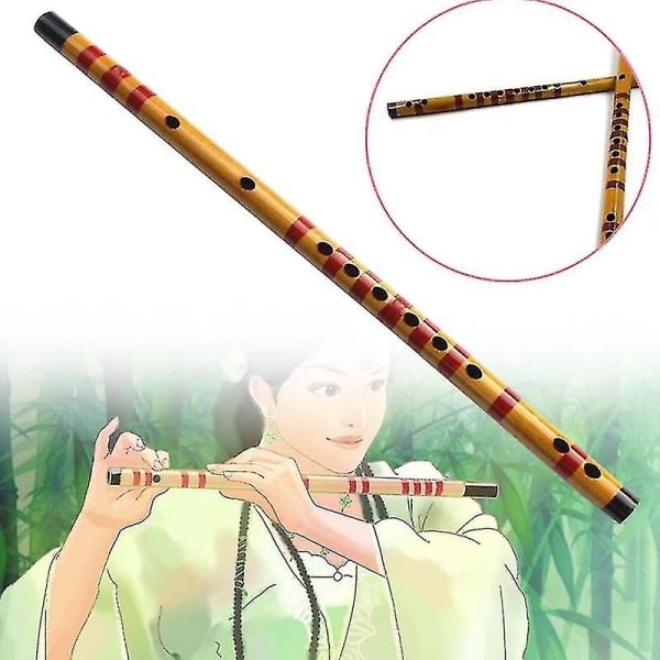 1 kpl Ammattimaiset bambuhuilut käsintehdyt soittimet aloittelijoille