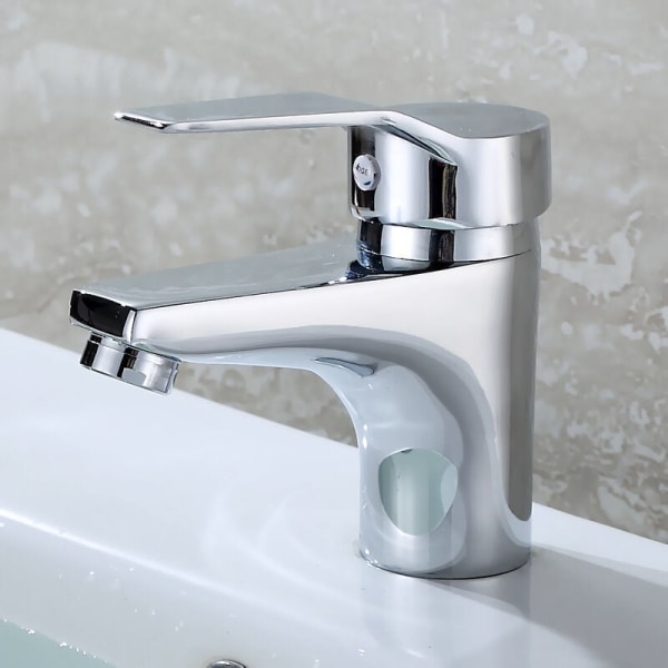 Håndvaskarmatur Enkelthuls varmt- og koldtvandsarmatur