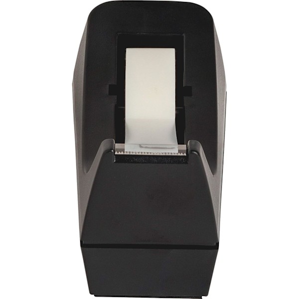 Tejpdispenser för skrivbord - halkfri bas - viktad tejprulledispenser - perfekt för kontor, hem, skola (tejp ingår ej) - (2-pack)