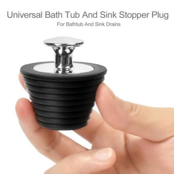 Universal badekarplugg Avløpsplugg for kjøkkenvask