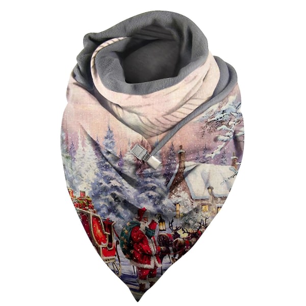 Kvinnors julduksduk Mode Multi-purpose sjal Tørklæde