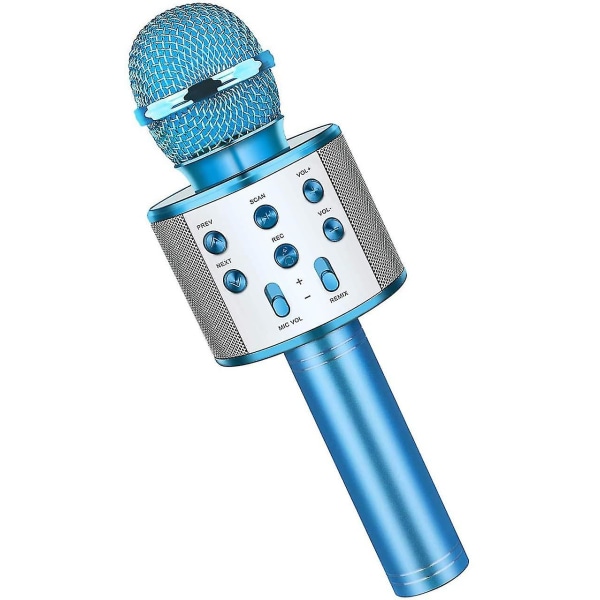 Roliga leksaker för 3-12 år gamla flickor, mikrofon för barn Karaoke mikrofon födelsedag för 5-12 år gammal B