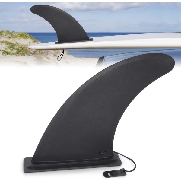 Surfebrettfinne, Sup avtagbar senterfinne, kajakkfinner for Longboard Paddle Board oppblåsbar båt