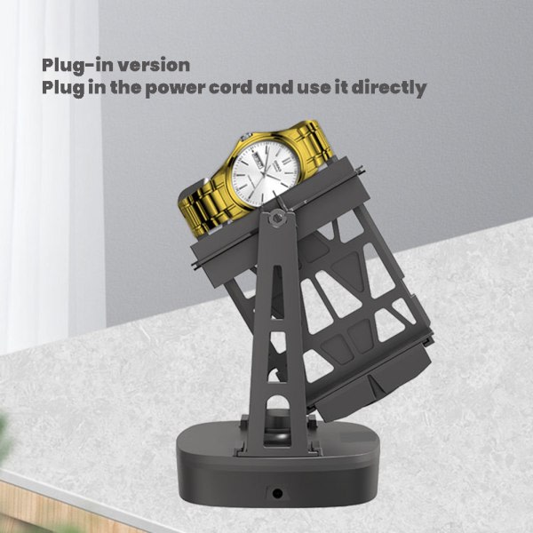 Watch Shaker for mekanisk klokke Hushållsautomatisk opprullningsanordning for automatisk mekanisk klokke eller Plug in Version