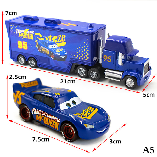 Disney Pixar Cars 3 Lightning McQueen -kuorma-auto A5
