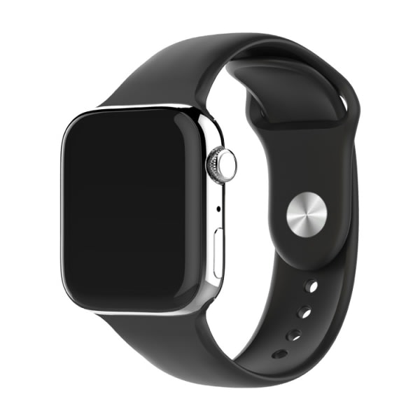 Passer til Apple Watch silikonreim 38/40/41mm reim Svart