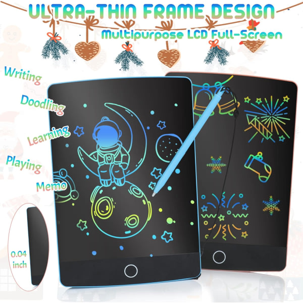 8,5 tuuman Kids Tablet -LCD Slate -piirustustabletti värikkäällä DXGHC:llä