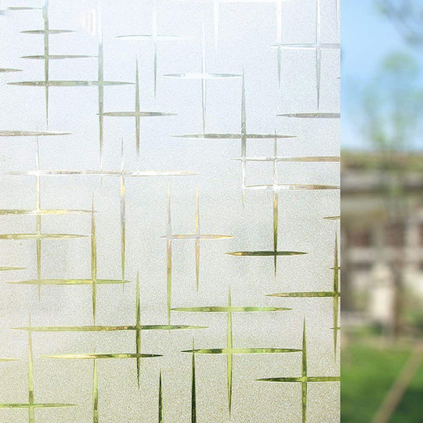 Ikkunakalvo ilman liimaa Itsekiinnittyvä kalvo Himmeä staattinen kalvo Frosted Frosted 45*200cm