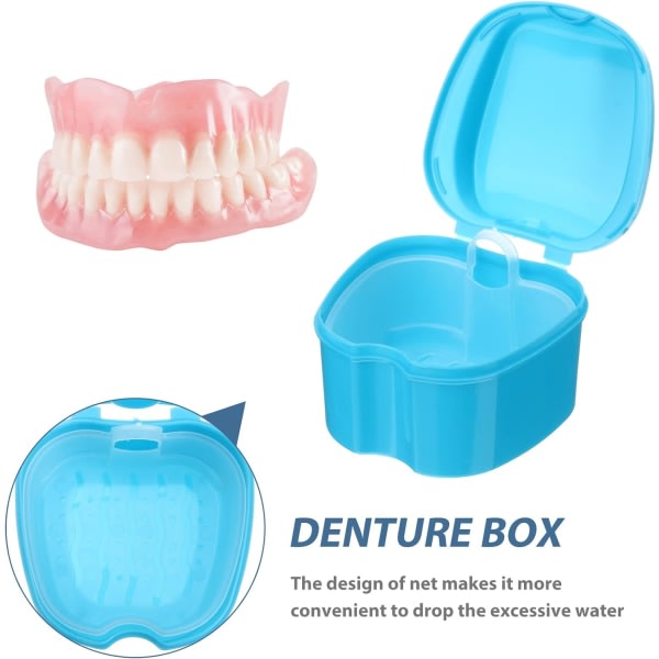 En tandläkarlåda med korg, förvaringslåda, blått tandinstrument, fo
