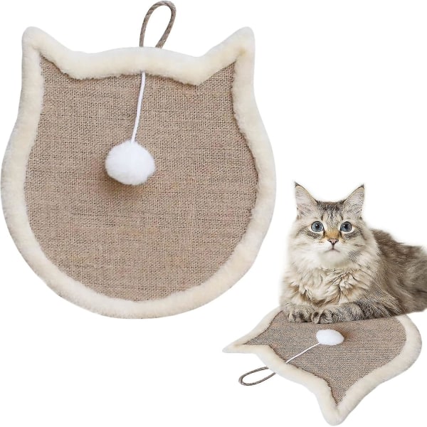 Cat Scratch, Scratch Chat Kartong för kattskrapa för katter i kartongskål i kartong repa