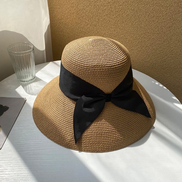 Dame Solhatt Strandhatt UPF 50+ Foldbar Solhatt Utendørs