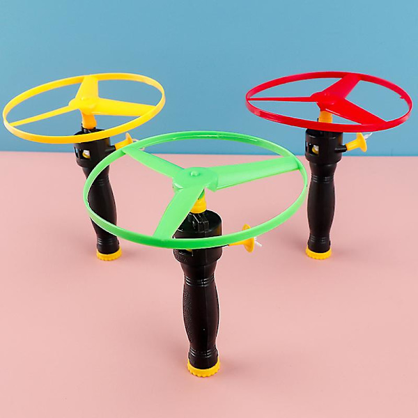 3 stk Twirly Flying Model Med Starter Tefat Launcher