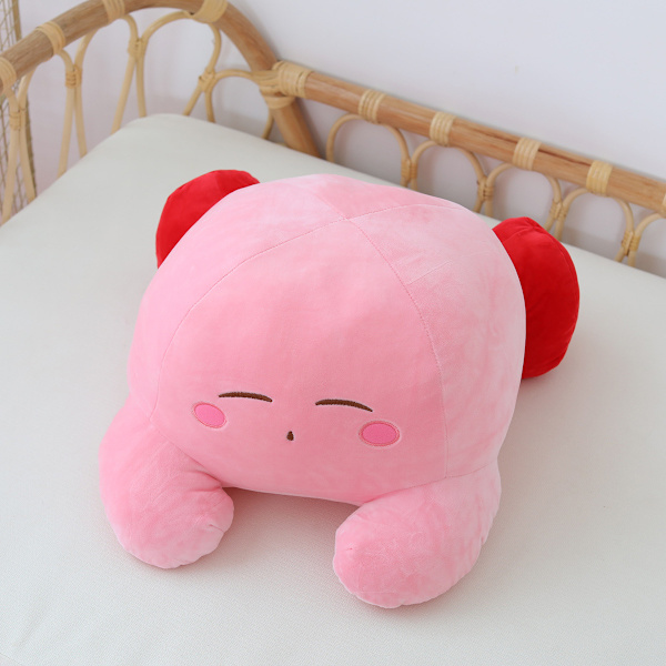 Nukkuva Kirby All-Star -sarja 8-tuumainen pehmolelu Siristelevä Kirby Pieni riipus 20cm