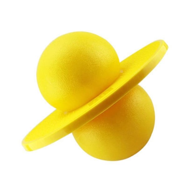 Hopper Pogo Ball Balansbräda Hopp Studs Leksak Jump Fitness Planet Yellow