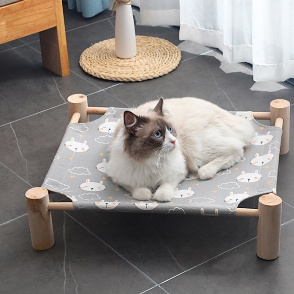 Cat Nest Tvättbar Cat Bed Cool Nest Cat Supplies Pet Seng Hund Bed Dog House Mjuk och komfortabel Slumpmässig färg
