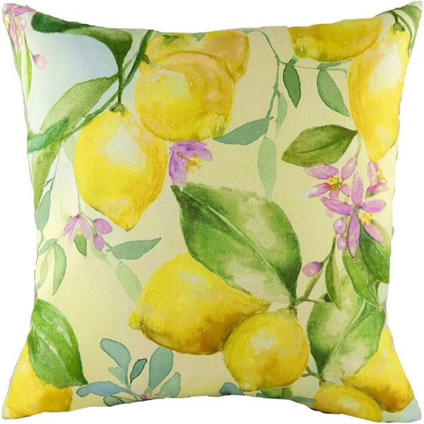 Evans Lichfield Fruit Citron Kuddfodral En Storlek Gul/Grön/Rosa Yellow/Green/Pink One Size