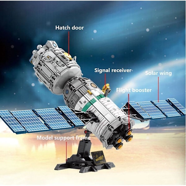 Erospace Rumstation Byggeklodser Model