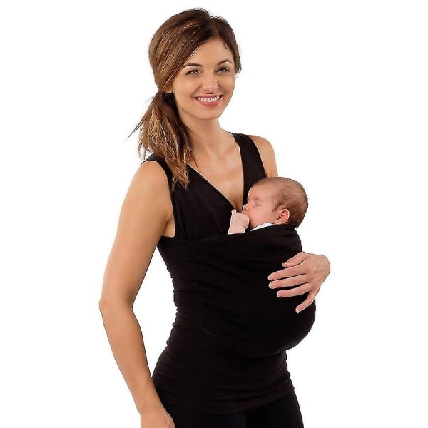 Baby Kenguru Large Pocket Väst T-skjorte Care Bonding Shirts For Woman 2XL