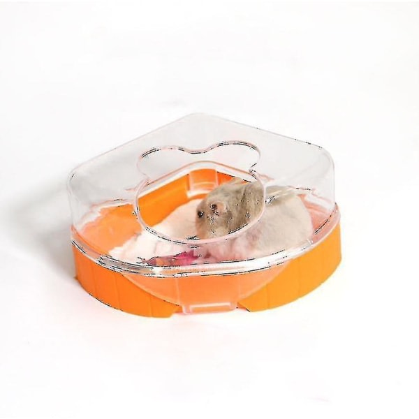 Hamsterbad, kompakt liten hamsterbastu för husdjur (1 st)