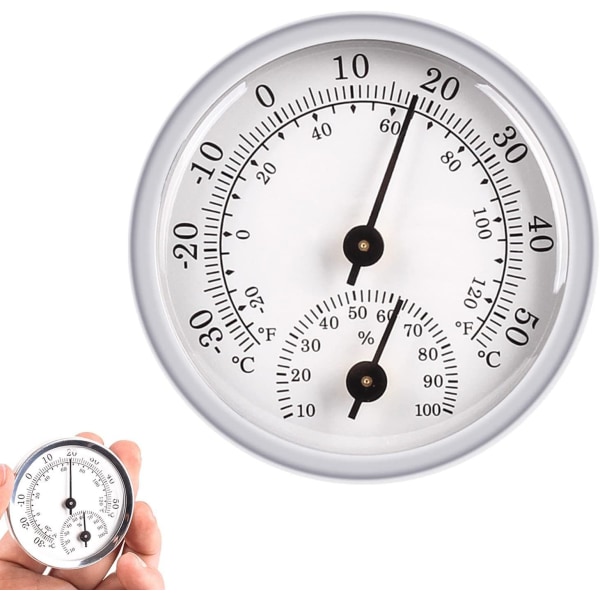 Termo-hygrometer, rumtermometer og fugtmåler