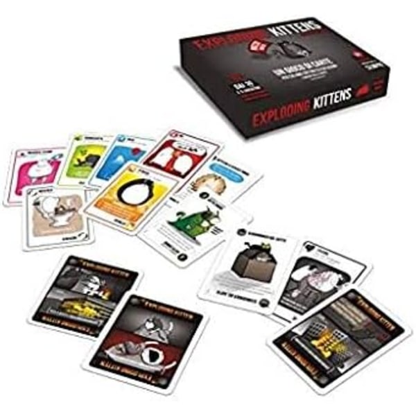 Exploding Kittens - korttipeli | Juhlapelit | Aikuisten venäläinen ruletti espanja englanti