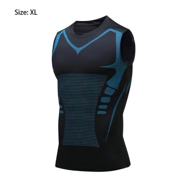 Ionic Shaping Vest Sport Skintight Västar SVART XL svart