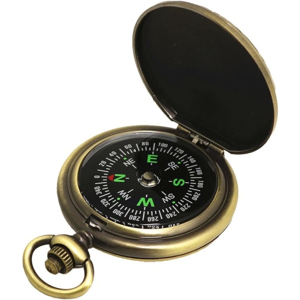 Vintage Vorkool -kompassi, vuorikiipeilyreitin seikkailukompassi