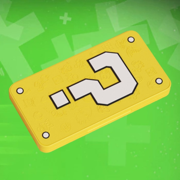 Spillkortetui 24 plasser 3D-preging magnetisk bærbar ekstra stort spillkortetui holder organizer for Switch spørsmålstegn