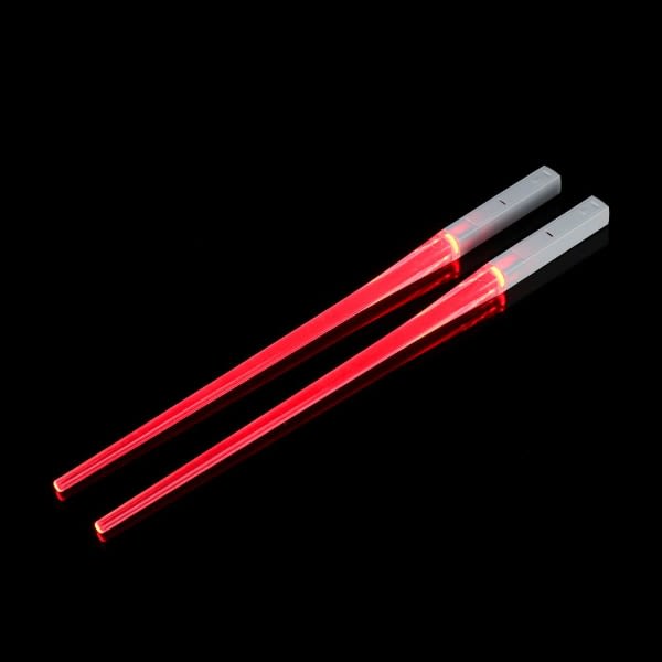 Glødende spisepinde Light Stick RØD rød