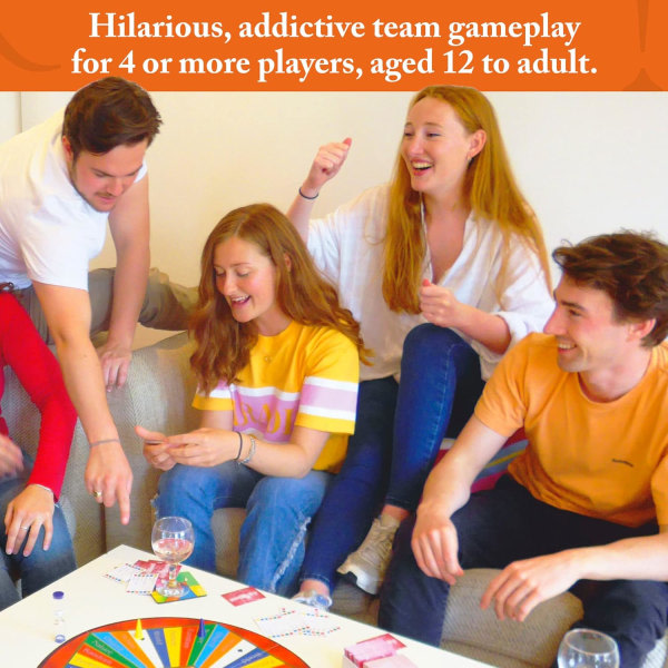 Articulate Family Board Game, The Fast Talking Description Game för vuxna och barn lämpligt från 12+ år för 4-20+ spelare
