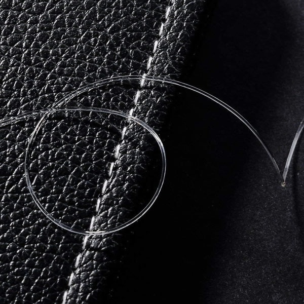 4 spoler 0,5 mm 1 mm elastisk smykketråd Gummitråd gennemsigtig wire til perler Fremstilling af smykker armbånd