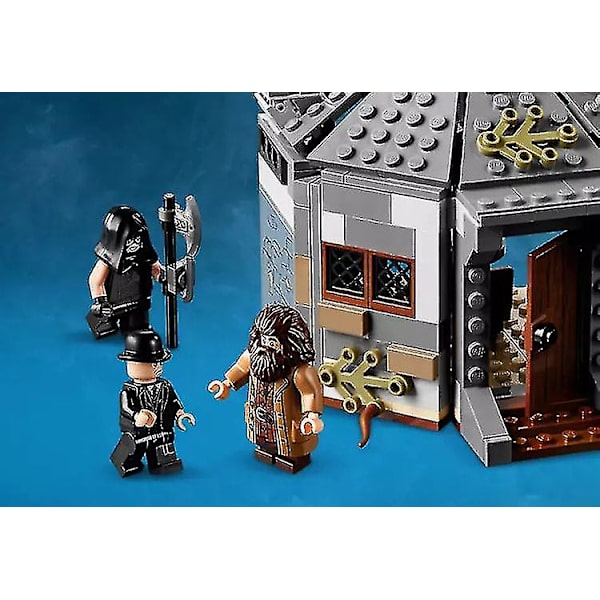 496 Dele Byggeklodser Harry Potter Byggeklodser Skurk Harry Potter Hagrids Hytte Model Byggeklodser Samlede Byggeklodser Børn