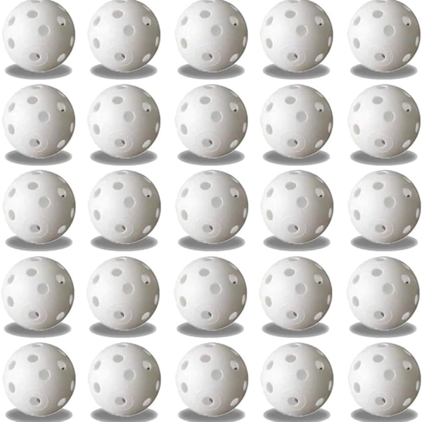 25 Ontto muovinen golfharjoittelupalloa swingin harjoitteluun kotona harjoittelualueella [YDE]