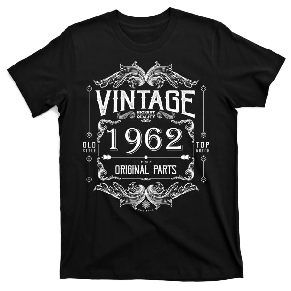 Muokkaa Vintage Syntymäpäivä Custom Years Original Parts T-paita ESTONE S
