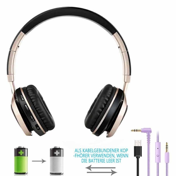Støjreducerende hovedtelefoner, Over Ear ANC, Indbygget mikrofon