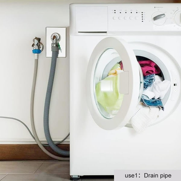 1,5M Tvättmaskinsavloppsförlängningssats Tvättmaskinavlopp Ho