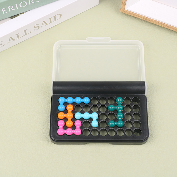 120 udfordringer IQ 3D-puslespil Klassisk puslespilspyramideplade
