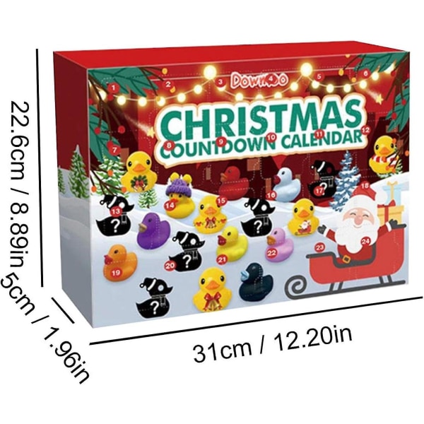 Gummi Anka Advent 2023, Advent 2023 Barn, Advent Anka Bad Till 1016 ducks8 AccessoriesL