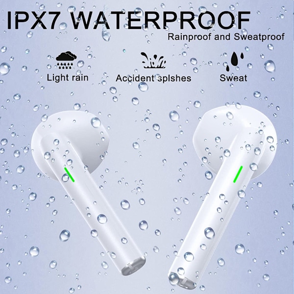 Bluetooth-kuulokkeet, langattomat nappikuulokkeet, langaton latauskotelo