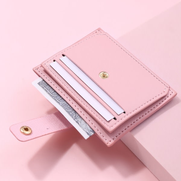Etui Mini Clip ID-kort Pink