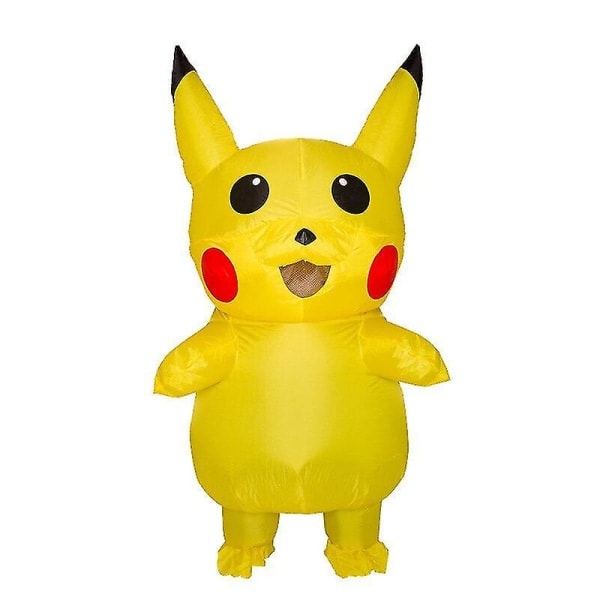 Keltainen Ilmapuku Maskotti Pica Anime Cosplay Aikuisten ja Lasten Tyylille Piirretty Puku Hauskat Maskeraatiasut Lapsille (120-140CM)
