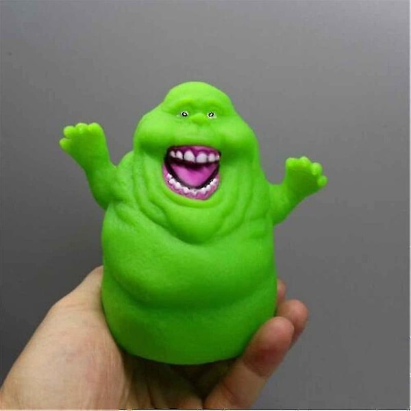 Marshmallow Man + Slimer Vihreä Haamu Ghostbusters Actionfiguurit Lapsille Leikkikalu Nukke