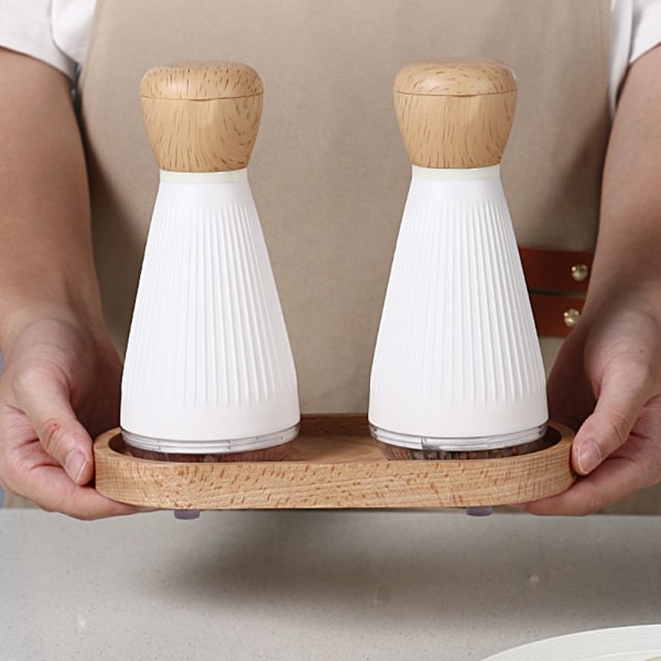 Kreativitet Salt- och pepparkvarn Antisladdremsor Multifunktionella Kryddor Malverktyg för kök Vanligt
