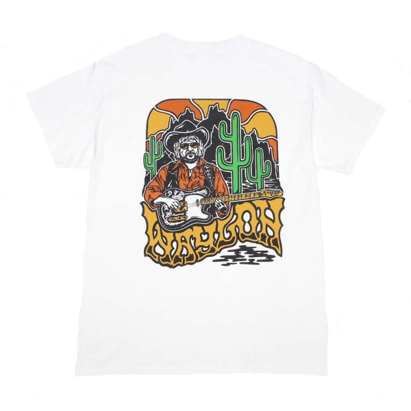 Waylon Jennings T-tröja Waylon Jennings Desert T-shirt ESTONE L