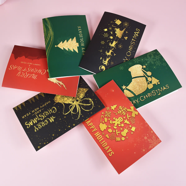 24 gode julekort, julekort med kuverter og stk