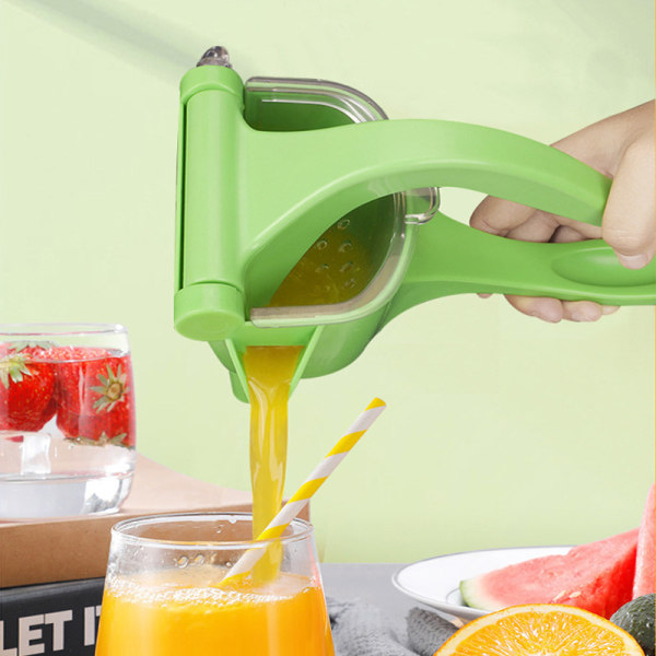 Hånd juicer plastik køkkenværktøj til frisk frugt
